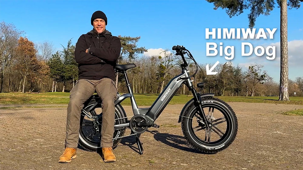 Test du vélo électrique bi-place Big Dog d'Himiway