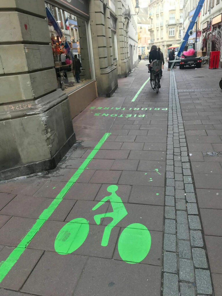 Les itinéraires cyclables urbains sont-ils utiles ?