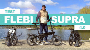 Test TOP vélo électrique pliant Flebi Supra 4