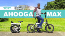 Test du vélo électrique pliant Ahooga Max