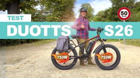 Test du vélo électrique fatbike Duoots S26