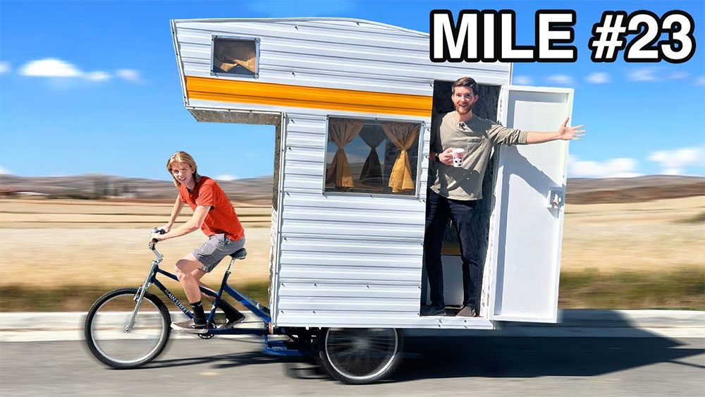 Homested Bike Roadtrip en homemade Bike House !- Vélo ville & vélo urbain sur Le Vélo ...