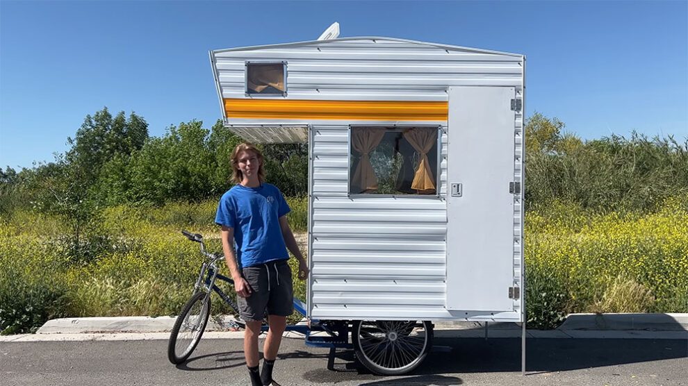 Homested Bike Roadtrip en homemade Bike House !- Vélo ville & vélo urbain sur Le Vélo ...