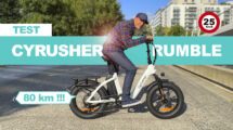 Test du Fat Bike électrique Cyrusher Rumble