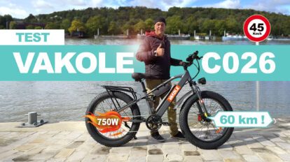 Test et avis du Fat Bike Vakole C026