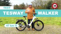 Test complet du vélo électrique Tesway Walker