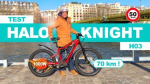 Test du vélo électrique Halo Knight H03 de 1000W