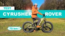 Test Fat Bike électrique Cyrusher Rover