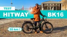 Test du vélo électrique Hitway BK16