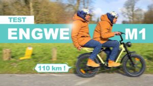 Test du vélo électrique biplace Engwe M1