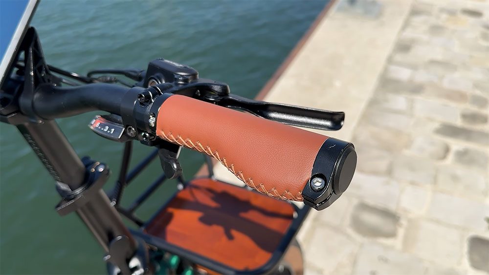 Test du vélo électrique pliable Lankeleisi Golf-X