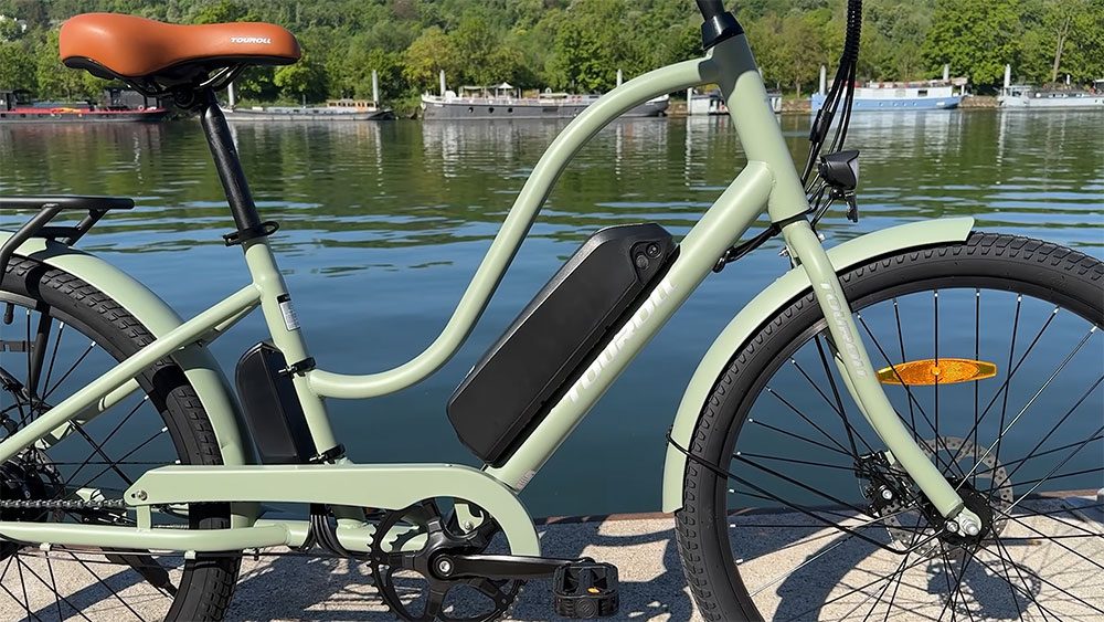 Test vélo électrique féminin Touroll B2