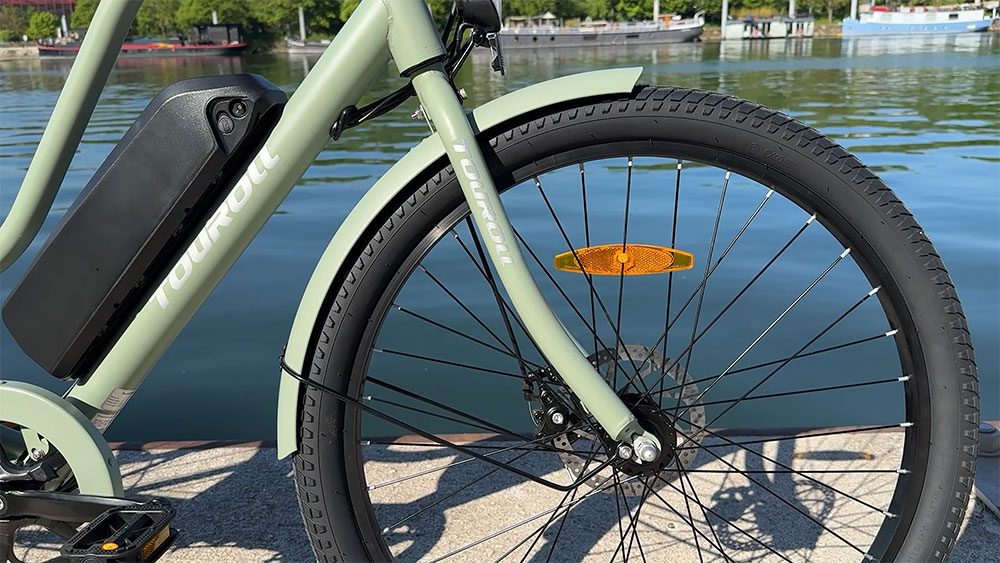 Test vélo électrique féminin Touroll B2
