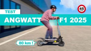 Test trottinette à moins de 500€, Angwatt F1 2025