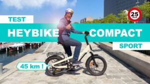 Test du vélo électrique HeyBike Compact Sport