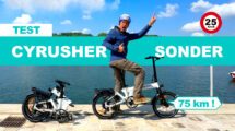 Ce vélo pliable tout suspendu va te surprendre ! Cyrusher Sonder