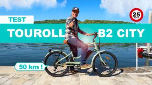 Test vélo électrique féminin Touroll B2