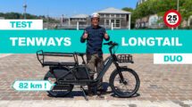 Le vélo électrique des familles, test Tenways Longtail Duo