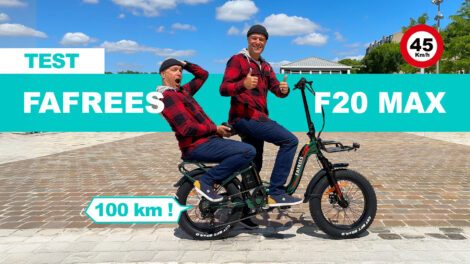 Test du fat bike pliant Fafrees F20 Max