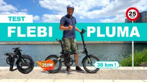 Test du vélo électrique pliant Flebi Pluma
