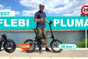 Test du vélo électrique pliant Flebi Pluma