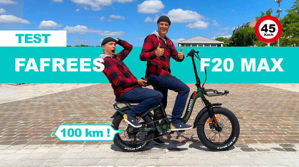 Test du fat bike pliant Fafrees F20 Max