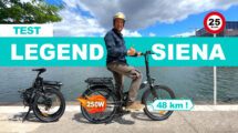 Test du vélo pliant électrique Siena Legend eBikes