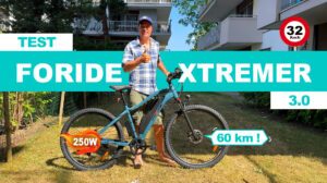 Test et avis du VTT électrique Foride Xtremer 3