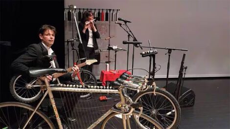 Le vélo devient instrument de musique !
