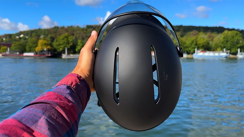 Test du casque de vélo lumineux Overade LIFE