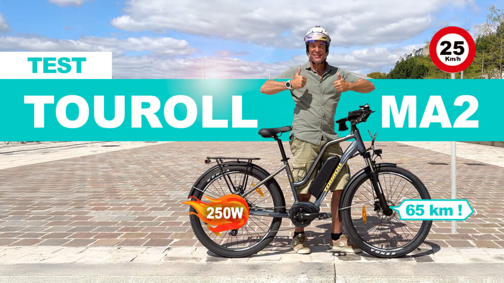Test Touroll MA2, vélo électrique à moins de 900 €