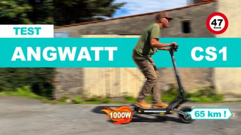 Test et avis trottinette électrique ANGWATT CS1