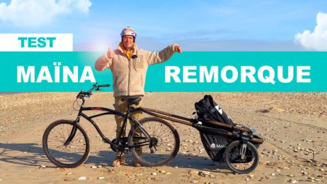 Test & avis remorque de vélo Maïna par Globe for You