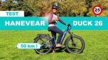 Test et avis vélo fat bike Hanevear Duck 26