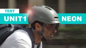 Test du casque lumineux de vélo UNIT1 Neon