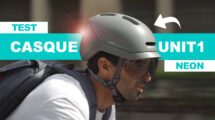 Test du casque lumineux de vélo UNIT1 Neon