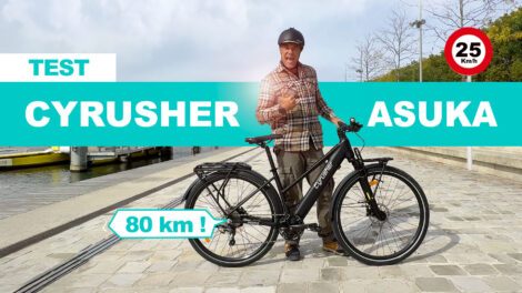 Test et avis du vélo électrique Cyrusher Asuka
