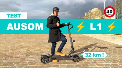 Test et avis de la trottinette électrique Ausom L1