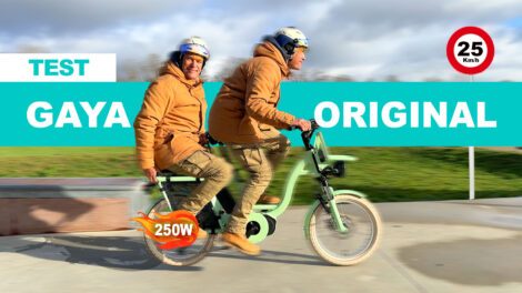 Test et avis du vélo cargo Gaya L'Origina