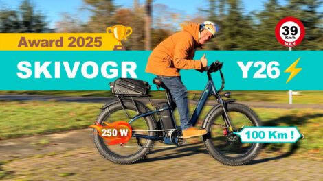 Test du meilleur Fat Bike 2025, le Skivogr Y26