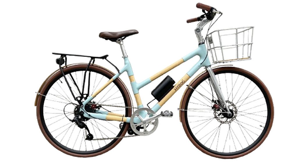 Vélos urbains en bambou Hyboo