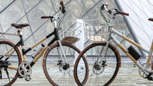 Vélos urbains en bambou Hyboo