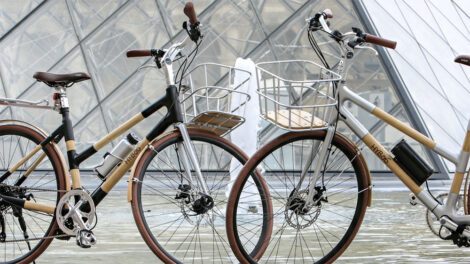 Vélos urbains en bambou Hyboo