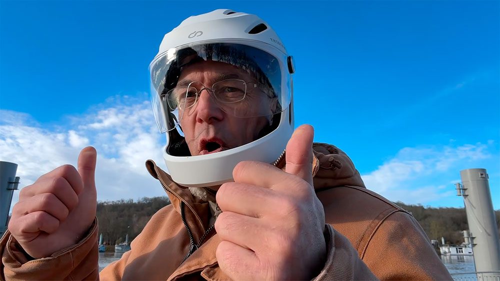 Test casque intégral Virgo Move de The Beam