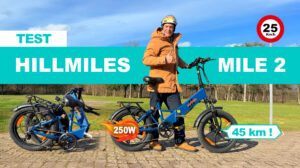 Test et avis, vélo électrique pliant HillMilles Mille 2