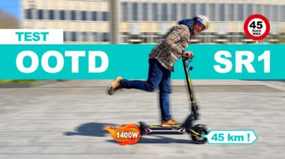 Test et avis trottinette électrique OOTD SR1