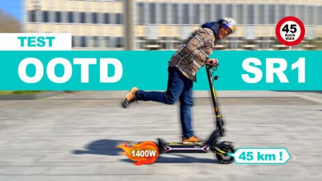 Test et avis trottinette électrique OOTD SR1