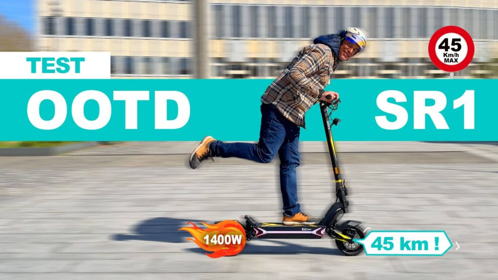 Test et avis trottinette électrique OOTD SR1