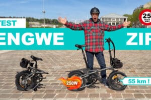Mieux que le Brompton C Line, voici le Engwe Zip