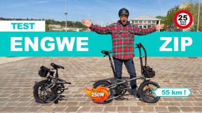 Mieux que le Brompton C Line, voici le Engwe Zip